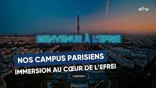 Miniature : Visite des campus de l'Efrei en drone | Découvrez nos 4 campus