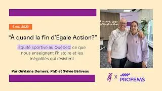 Miniature : Midi-curieux - À quand la fin d'Égale Action? avec Guylaine Demers et Sylvie Béliveau
