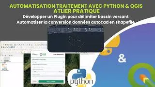 Miniature : Automatisation avec Python et QGIS - Atelier Pratique sur présentation projets réalisés - ECOGEODATA