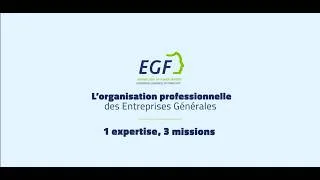 Miniature : EGF l'organisation professionnelle des Entreprises Générales  - 1 expertise, 3 missions