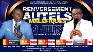 Miniature : Montréal - CANADA - RENVERSEMENT DES AUTELS - 10 au 12 juillet 2026 | Toni Silasi - Teddie Dangi
