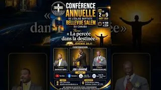 Miniature : La Percée dans la destinée│ Conférence annuelle 2026
