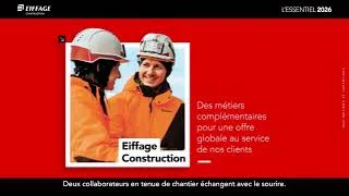 Miniature : L'essentiel 2026 : (re)découvrir Eiffage Construction en vidéo