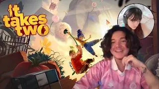 Miniature : C'EST LE BORDEL MAIS LE JEU EST INCROYABLE (ft. Hatsuneeeee) | VOD It Takes Two (EP 1)