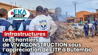 Miniature : Butembo : les chantiers de VIVA CONSTRUCTION sous l’appréciation de la Division Provinciale des ITP