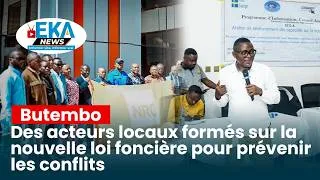 Miniature : Butembo: Des acteurs locaux formés sur la nouvelle loi foncière pour prévenir les conflits