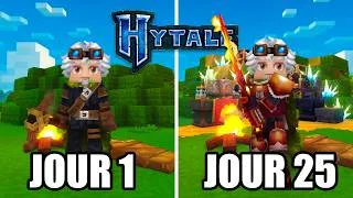 Miniature : J'ai Survécu 25 Jours Sur Hytale...