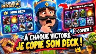 Miniature : À CHAQUE VICTOIRE, JE COPIE LE DECK DE MON ADVERSAIRE… 😱!