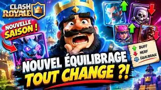 Miniature : Découverte nouvelle saison + l'équilibrage ! clash royale !