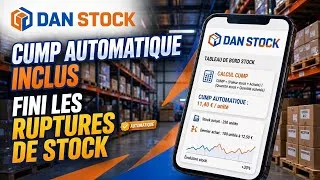 Miniature : DAN STOCK VOUS EVITE LA RUPTURE DES STOCKS ET VOUS DONNE LE CUMP DE PLUSIEURS PRODUITS.