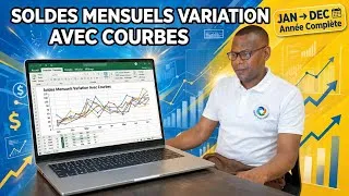 Miniature : Comment Calculer le Solde Mensuel des Comptes en Comptabilité avec graphiques des variations ?