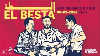Miniature : El Besta Hommage à Ahmed Zergui - Hbibha moul 404 | Live Paris [Cabaret Sauvage]