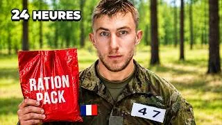 Miniature : Manger UNIQUEMENT des Rations de Combat de L'armée Française pendant 24 heures !