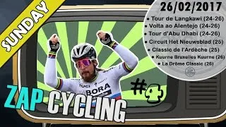 Miniature : [Zap Cycling] #SAGAN WAS TOO STRONG, DOG VS PELOTON... ! (26/02/17)