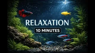 Miniature : Relaxing Aquarium 🐠 | 10 Minutes of Calm