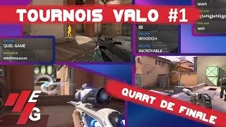 Miniature : Tournois valorant #1 | Premiers quarts de finale