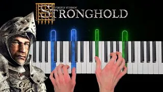 Miniature : Stronghold - Castle Jam - Piano Cover & Tutorial