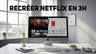Miniature : Je laisse une IA créer un Netflix en 3 heures…