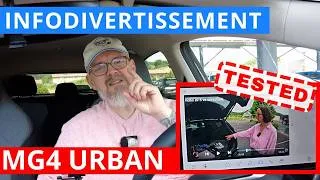 Miniature : Je teste l'info divertissement de la MG4 ev Urban : du bon et du moins bon !