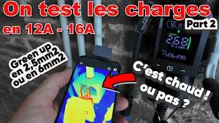 Miniature : surchauffe en charge... on change la prise et on fait des tests de chaleur avec Rheidon tech