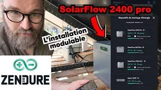 Miniature : Zendure SolarFlow2400Pro, l'écosystème batterie le plus évolué et modulaire.