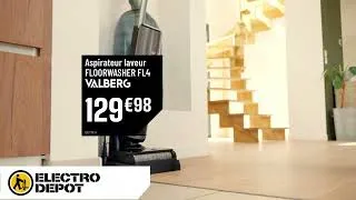 Miniature : L'aspirateur laveur FL4 Valberg à 129,98€ ! 🔥 - ELECTRO DEPOT