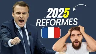 Miniature : France 2025 : Nouvelles Lois et Réformes Qui Vous Concernent !!