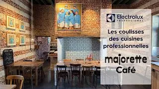 Miniature : Restaurant Majorette Café à Loos. Une cuisine professionnelle Electrolux Professional avec Maniez