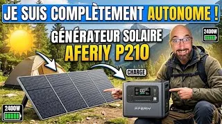 Miniature : Autonomie électrique en van Life c’est possible avec Pàneau solaire et batterie AFERIY P210