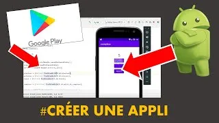 Miniature : Faire une application mobile Android / play store - compteur avec android studio