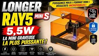 Miniature : Test mini graveur laser Longer Ray5 miniS et LaserGRBL