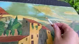 Miniature : Реставрация старинной картины