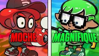 Miniature : Classement des Coupes de Cheveux Splatoon 3