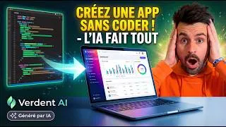 Miniature : VERDENT AI : Mieux que Cursor et Lovable ? (Tuto complet)