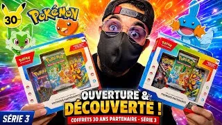 Miniature : 🚨 JE NE M’Y ATTENDAIS PAS ! 😱 OUVERTURE DES COFFRETS POKÉMON 30 ANS – SÉRIE 3 !