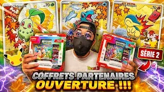 Miniature : J'OUVRE les COFFRETS PARTENAIRES SÉRIE 2… Ces cartes vont EXPLOSER ?! 🤯🔥
