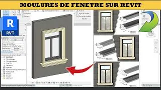 Miniature : Moulure de fenêtre sur revit