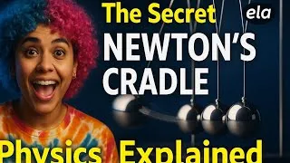Miniature : The Secret of Newton’s Cradle 🤯⚙️ | Physics Explained by elielsmile