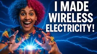 Miniature : I Made Wireless Electricity! ⚡ No Wires, Just Science | elielsmile