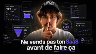 Miniature : Arrête de vendre ton SaaS si tu ne fais pas ça