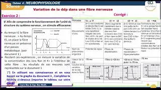 Miniature : 22_Le réflexe myotatique : Exercice 02 - Courbe de variation de la ddp