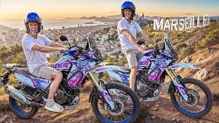 Miniature : ON TRAVERSE MARSEILLE EN TENERE 700 ! (La police nous arrête…) Motovlog #1