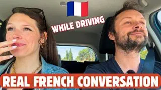 Miniature : REAL French Conversation with Subtitles – Take a Ride with Us