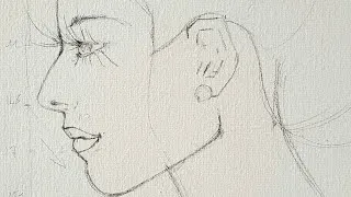 Miniature : ✏️ Dessiner un visage de profil – Tuto complet pas à pas pour débutants
