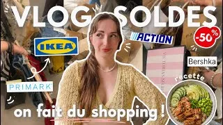Miniature : VLOG SHOPPING SOLDES 🛍️ + RETOUR DE COURSES 🍓