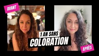 Miniature : 1 an sans coloration : comment assumer ses cheveux blancs plus facilement #transitioncapillaire