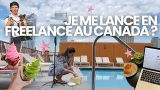 Miniature : Vlog｜Projet Freelance ? Influence ? Je me remet en question durant mon PVT au Canada...