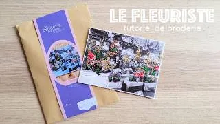Miniature : Paper Embroidery: The Florist - Embroidery Tutorial
