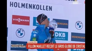 Miniature : Quentin Fillon Maillet remporte le GROS GLOBE DE CRYSTAL - BIATHLON 2022