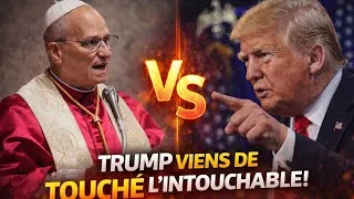 Miniature : Trump dépasse les limites face au pape ⚠️ Clash mondial, polémique explosive ! #news #usa #iran 